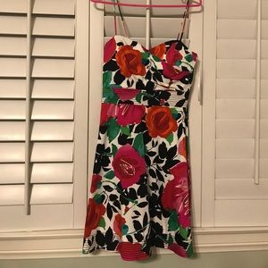 B.SMART multicolored floral dress